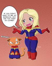 Captain Marvel And Chewie By Michaellinkjr On Deviantart Captain Marvel Shazam Captain Marvel Marvel