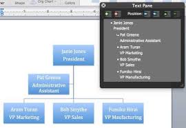 create an organization chart in word smartsheet