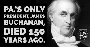 President James Buchanan died June 1, 1868. "Buchanan, when he died,  expressly requested in his words 'no pomp or parade,' " said Stephanie  Townrow, of LancasterHistory.org. "It was probably partly because he
