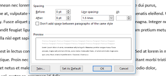 Default formatting for this document: How To Control Line And Paragraph Spacing In Microsoft Word