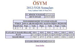 Lgs birinci yerleştirme sonuçları için tıklayınız. Ygsde Bir Skandal Daha