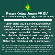 Itulah do'a ketika ada dari salah satu anggota tubuh terasa sakit, semoga artikel ini dapat bermanfaat bagi kita semua, silahkan follow fanspage facebook kami dan google pages yang ada di sidebar, agar jika ada update artikel baru, teman teman dapat mengetahuinya. Idai On Twitter Read The Opinion Of The President Of Ips Aman B Pulungan Md Phd Faap Frcpi Hon About Two Toddlers In Indonesia Who Were Positive For Covid 19 Infection According To