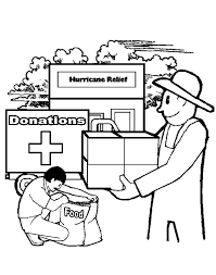 Hurricane Relief Helping Others Coloring Pages Coloring Sky Di 2020