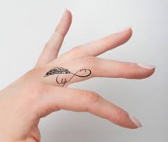 This can also look great as the bicep is a good choice but the thing is that when you show the tattoo to others you will have to put up a pose and this may be irking after a while. Finger Infinity Tattoo Design Best Infinity Tattoos Best Tattoos Momcanvas
