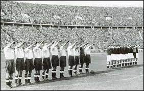 Germany football match in berlin 1938. Stanley Matthews