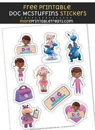 Doc Mcstuffins Stickers Printable