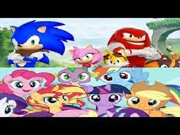 1280 x 720 jpeg 124 кб. Sonic Boom And My Little Pony Characters Youtube