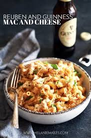 Meat that goes good with mac and cheese. Reuben And Guinness Mac And Cheese Melanie Makes