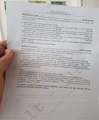 , ca urmare a unor stari maladive, a unor eforturi fizice mari, a unei emotii puternice. Foto Subiecte Bacalaureat 2017 Proba De RomanÄƒ Profil Real Caracterizarea Unui Personaj Dintr Un Text Narativ Al Lui Rebreanu Sau Slavici Profil Uman RelaÅ£ia Dintre DouÄƒ Personaje Dintr O OperÄƒ A Lui Marin