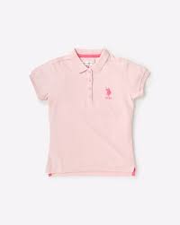 Polo T Shirt With Puff Sleeves