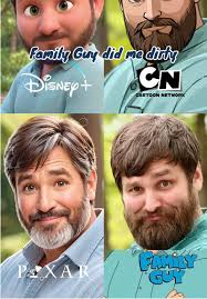 Disney Pixar Family Guy Cn