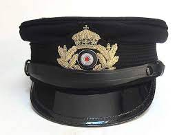 Ww1 German Imperial Navy Officers Cap Our Reproduction Imperial German Naval Officers Dress Visor Caps Or Schirmmu Visor Cap Military Headgear Marine Uniforms