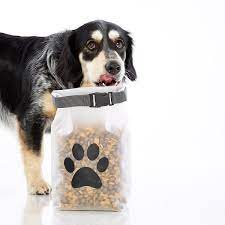 Why Didnt Someone Think Of This Sooner Our Reusable Pet Food Storage Bag Makes It A Snap To Take Your Pets Fa Pet Food Storage Dog Food Storage Food Animals