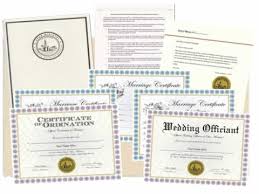 How to get certified to officiate a wedding. Packages Ceremony Package Minister Ordainment Supplies