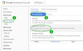 Campusm, and then select create. Creating Google Oauth 2 0 Client Api Keys Sanwebe