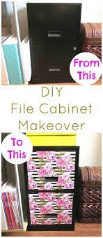 Diy File Cabinet Makeover So Easy You Will Not Believe It File Cabinet Makeover Diy File Cabinet Diy