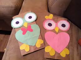 Owl Valentines Bags I Bet Karina And Karen Would Like These I Do Kindergarten Valentines Valentines Bag Valentines Day Bags