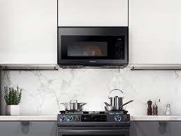 A broken appliance is always an inconvenience. 1 7 Cu Ft Smart Over The Range Microwave With Convection Slim Fry In Black Stainless Steel Microwaves Mc17t8000cg Aa Samsung Us In 2021 Range Microwave Samsung Kitchen Appliances Samsung Kitchen