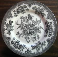 Black And White Toile Dinnerware Set Pin On Dishes With Birds