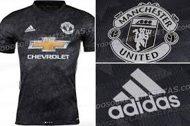Shop with afterpay on eligible items. Manchester United S New Black 2017 18 Away Kit Leaked On To Internet And Fans Will Love It