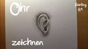 3d Ohr Zeichnen Painting Art Youtube