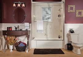 This Is Such A Beautiful Bathroom I Love The Shower Tub Combination Sometimes You Just Need To Tak Bathtub Remodel Bathrooms Remodel Bathroom Vanity Remodel