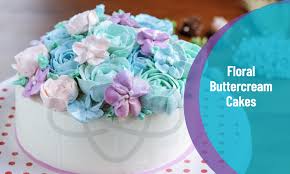 More images for floral buttercream pattern watercolor » Floral Buttercream Cakes One Education