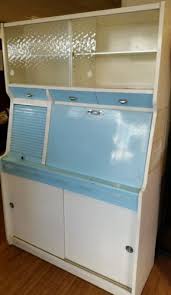 1950 S Vintage Hygena Pantry Larder Kitchenette Cupboard In Cream Blue Hygena 1950s Furniture Cupboard