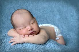Small Sleeping Baby Newborn Baby Sleeping Without A Care In The World  Posters