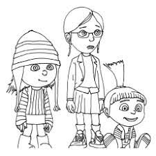 Agnes from despicable me coloring page from despicable me category. Top 35 Despicable Me 2 Coloring Pages For Your Naughty Kids