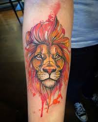 Watercolour dark skin tattoo design: The 112 Best Watercolor Tattoos For Men Improb