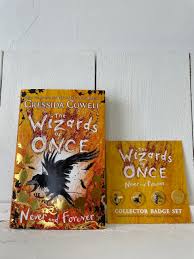 Paperback gift set cowell, cressida on amazon.com. The Wizards Of Once Never And Forever Signed Copy With Collector Badge Set Booka Bookshop