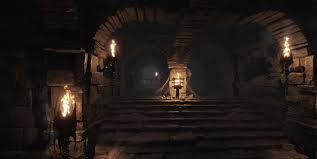 Castle drachenfels is a mission in the drachenfels dlc. Some Environment Shots Of Assets That I Made For Castle Drachenfels A Dlc For Warhammer Vermintide Modular Catacombs Set And Rock Textures Warhammer Castle