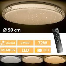Whether you're looking for ceiling fans with lights for a. Led Ceiling Lamp Stars Effect Bedspread Light Wohn Zimmer Remote Control Light 47 52 Picclick Uk