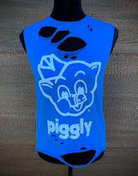 Vintage piggly wiggly original self service grocery store porcelain metal sign. Excited To Share The Latest Addition To My Etsy Shop Piggly Wiggly Shirt Distressed Shirt Vintage P Festival Shirts Country Music Shirts Distressed Shirt