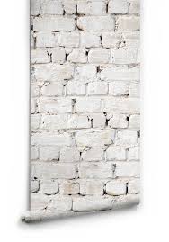 Place a wadded cotton cloth into your prepare the brick and surrounding areas in the same manner you would if whitewashing the brick. Whitewash Bricks Boutique Faux Wallpaper Design By Milton King Burke Decor