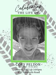 Here's a video from Cory's Celebration of Life at Pelican Park.