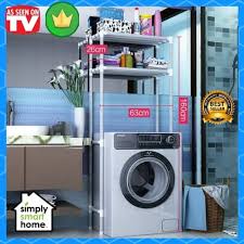 Hal tersebut berlaku juga dalam merancang desain tempat cuci minimalis di dalam rumah anda. Rak Dapur Organiser Mesin Cuci Rack Tempat Penyimpanan Barang Laundry Putih Shopee Indonesia