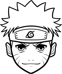 How To Draw Naruto Easy By Dawn Dragoart Com Easy Drawings Naruto Drawings Easy Anime Boy Sketch