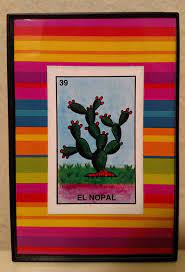 El Nopal Cactus Loteria Card Wall Art Cactus Wall Art Cactus Print Succulents Prints Loteria el nopal, heroica matamoros. el nopal cactus loteria card wall art