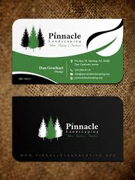 Dream + plan = goal we can help you make it a reality. Bold Professional Landscaping Business Card Design For Pinnacle Landscaping By Sandaruwan Design 19614635