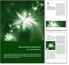 Page De Garde Word Design Lovely Royalty Free Digital Garden Microsoft Word Template In Green Page De Garde Word Page De Garde Papier A Lettres