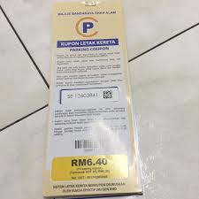 Shah alam, once a palm oil estate known as sungai renggam, consists of petaling and part of klang. Parking Coupon Majlis Bandaraya Shah Alam Auto Accessories On Carousell