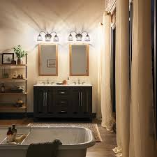 The light is simple, yet elegant, and offers a desired ambiance with. Voclain 24 3 Light Vanity Light With Mesh Shade In Black Kichler Lighting