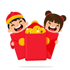 Vector Chinese Cartoon Children Who Are Happy After Receiving An Angpao From Their Relatives During The Chinese New Year 2020 2021 Art Png And Vector With Tr Chinese Cartoon Dance Vector