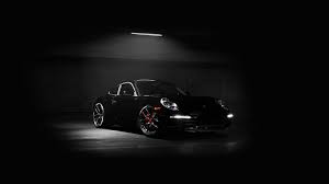 Wallpaper For Desktop Laptop Av48 Porsche Illustration Art Super Car Black Dark