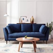 Cordelia ink 86 queen sofa sleeper $795. Our Best Living Room Furniture Deals Blue Couch Living Room Navy Sofa Living Room Blue Sofa Living