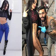 Naz mila i̇fşa naz mila takipçilerinin isteklerini yapıyor meme ucunu gösterdi silinmeden izleyin. Reality Star Trolled For Unveiling Disgusting Tattoo Can You See What S Wrong With It Daily Star