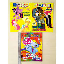 Gambar mewarnai kartun my little pony kreasi warna. Buku Mewarnai Belajar Menulis Motif Kuda Ponny Kuda Pony Ukuran 28cm X 21cm Shopee Indonesia