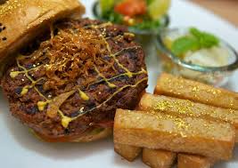 Oh, about 2 hours, said the fisherman. Review Camel Burger With Gold Leaf At Emirates Palace In Abu Dhabi Bloomberg